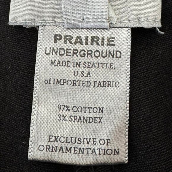 Prairie Underground Black Zip up Pants - Picture 12 of 12